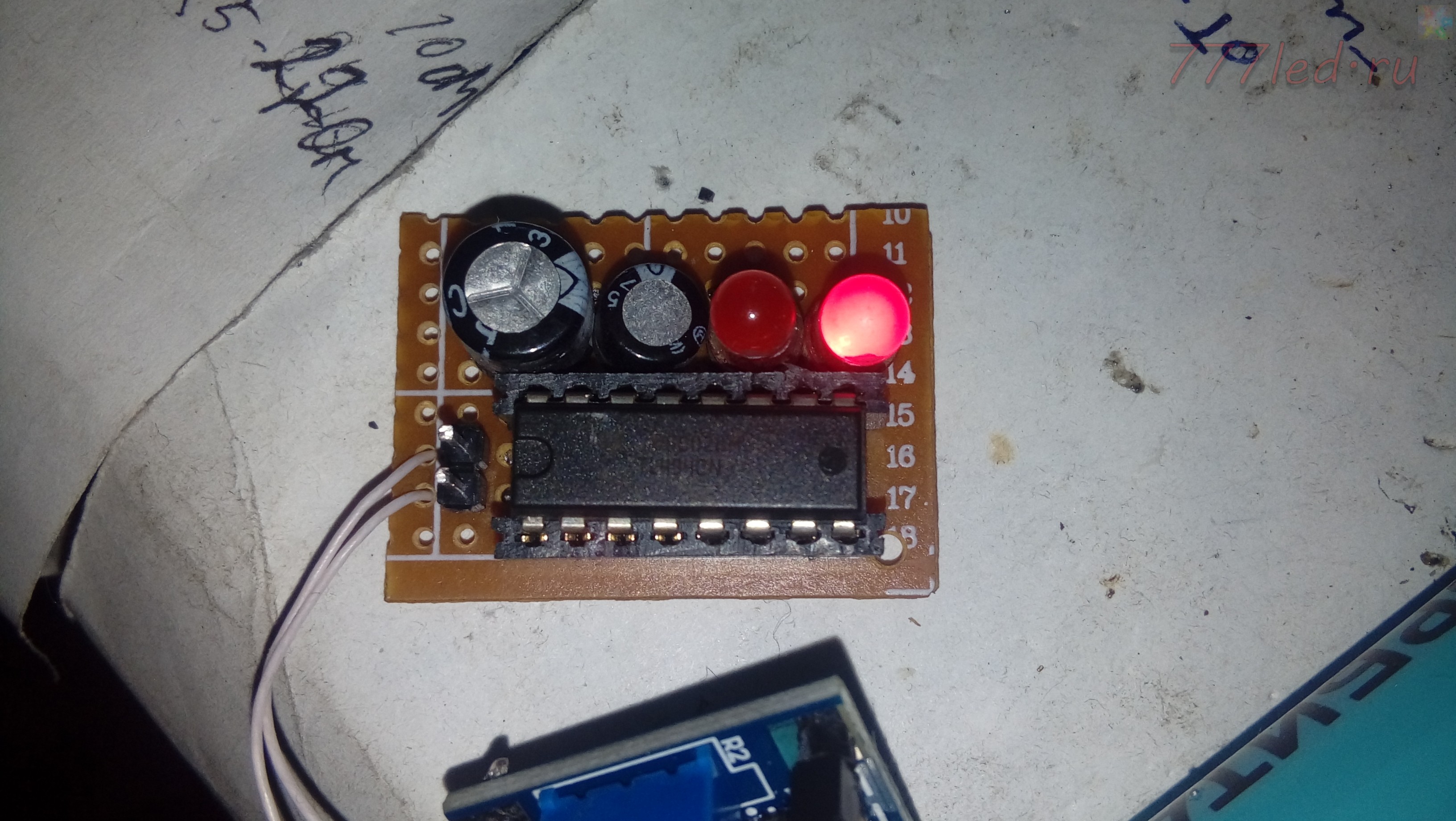 Простой тестер для микросхемы TL494, она же KA7500B , КР1114ЕУ4.