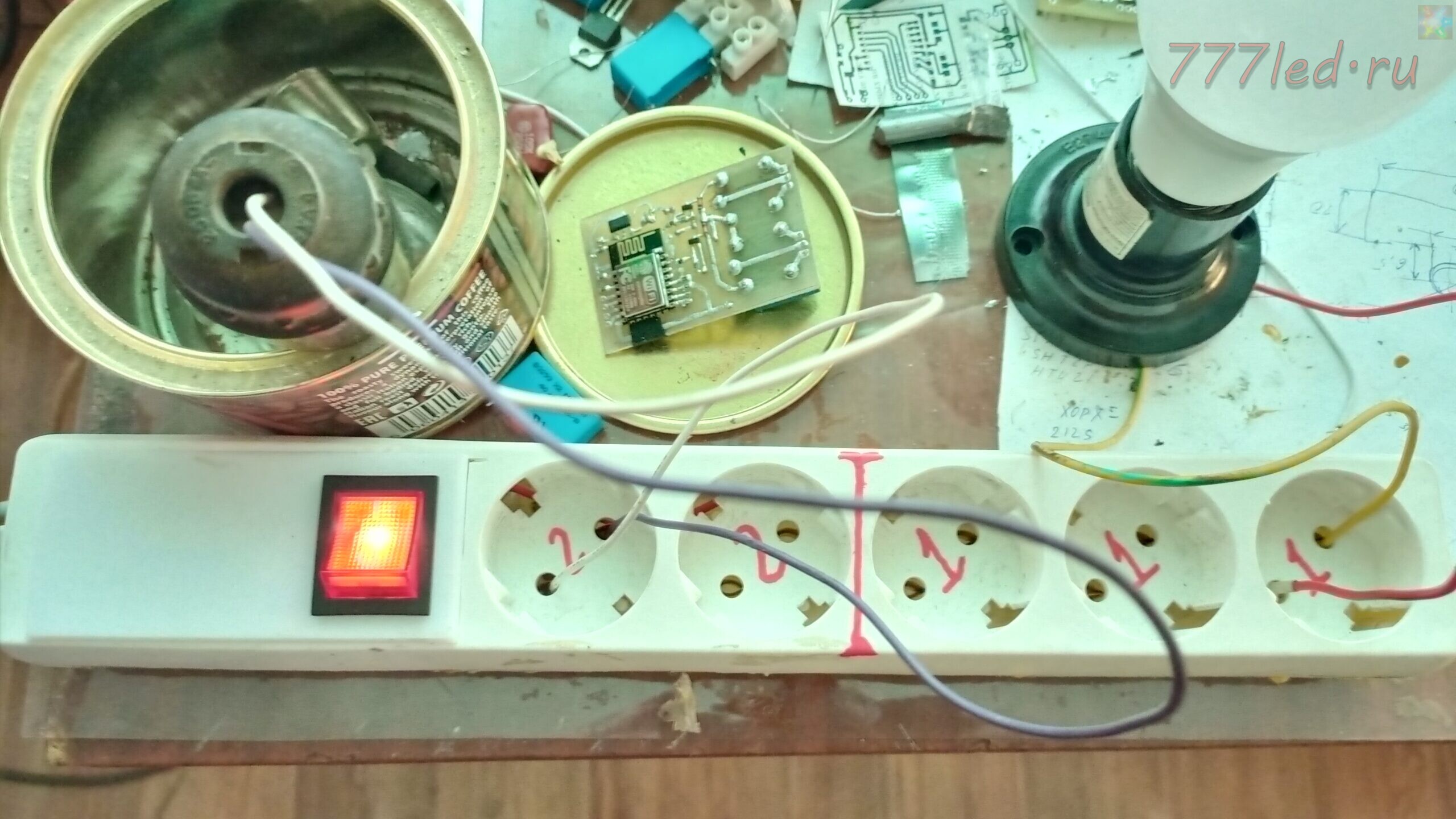 Удлинитель с управлением через WiFi.