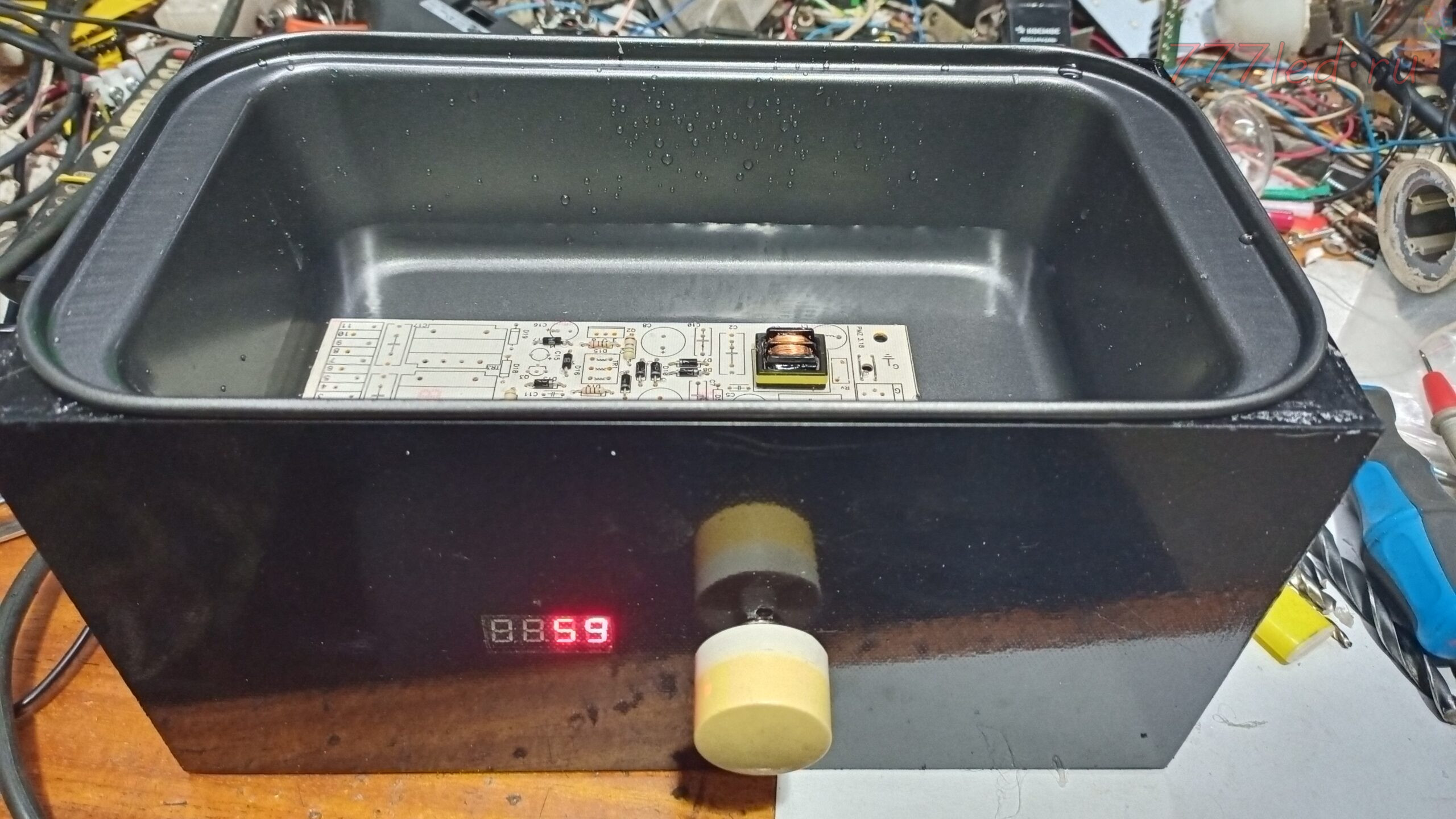 Ультразвуковая ванна 40кГц 50Ватт.