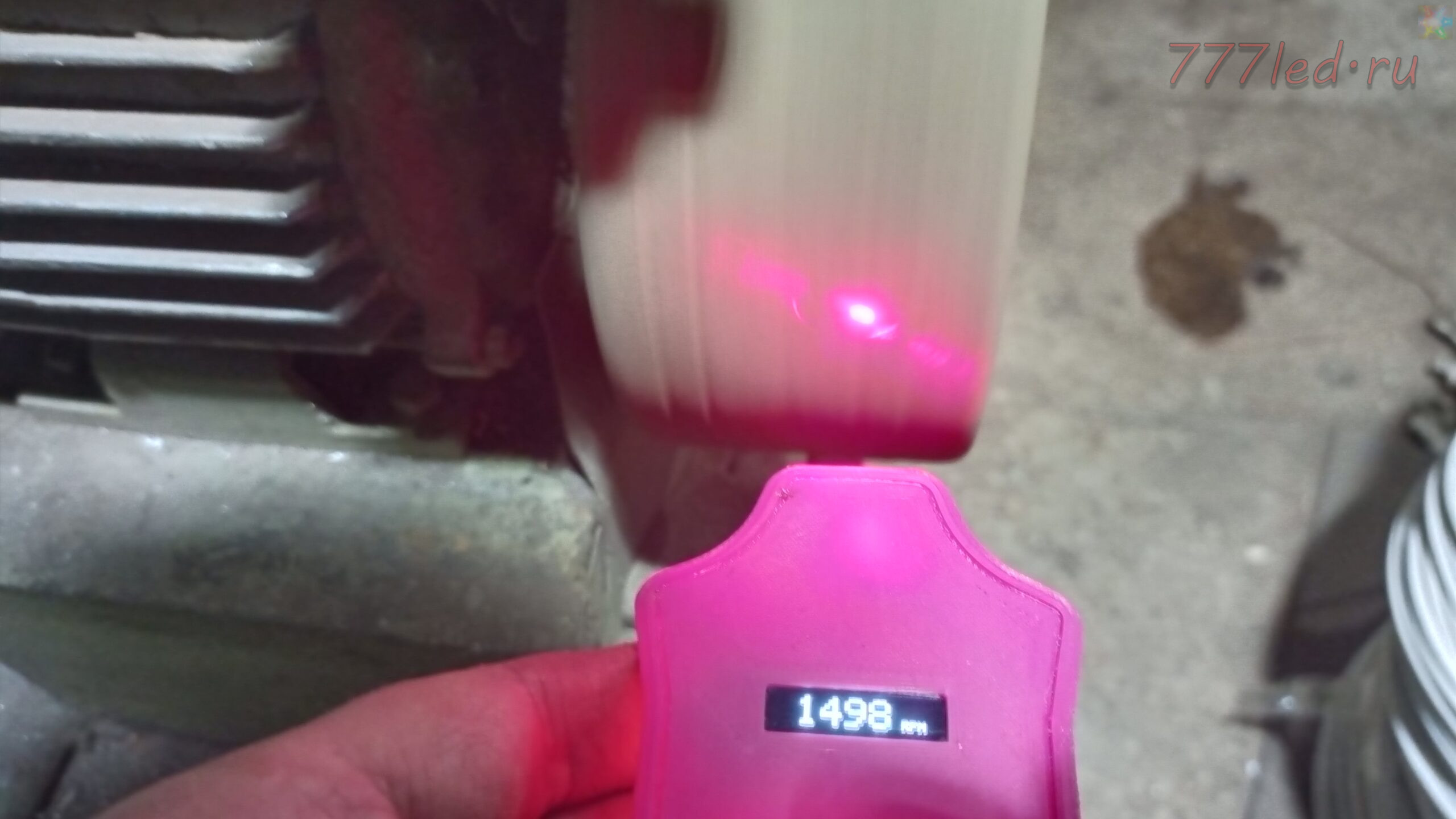 Лазерный тахометр своими руками.